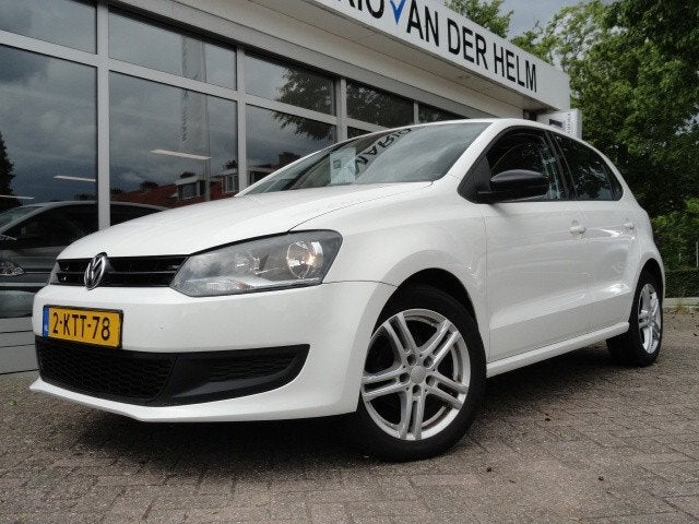 Volkswagen Polo 1.2 TSI BlueMotion Edition Airco, Voorwielaandrijving, Euro 5, Stof, Zwart