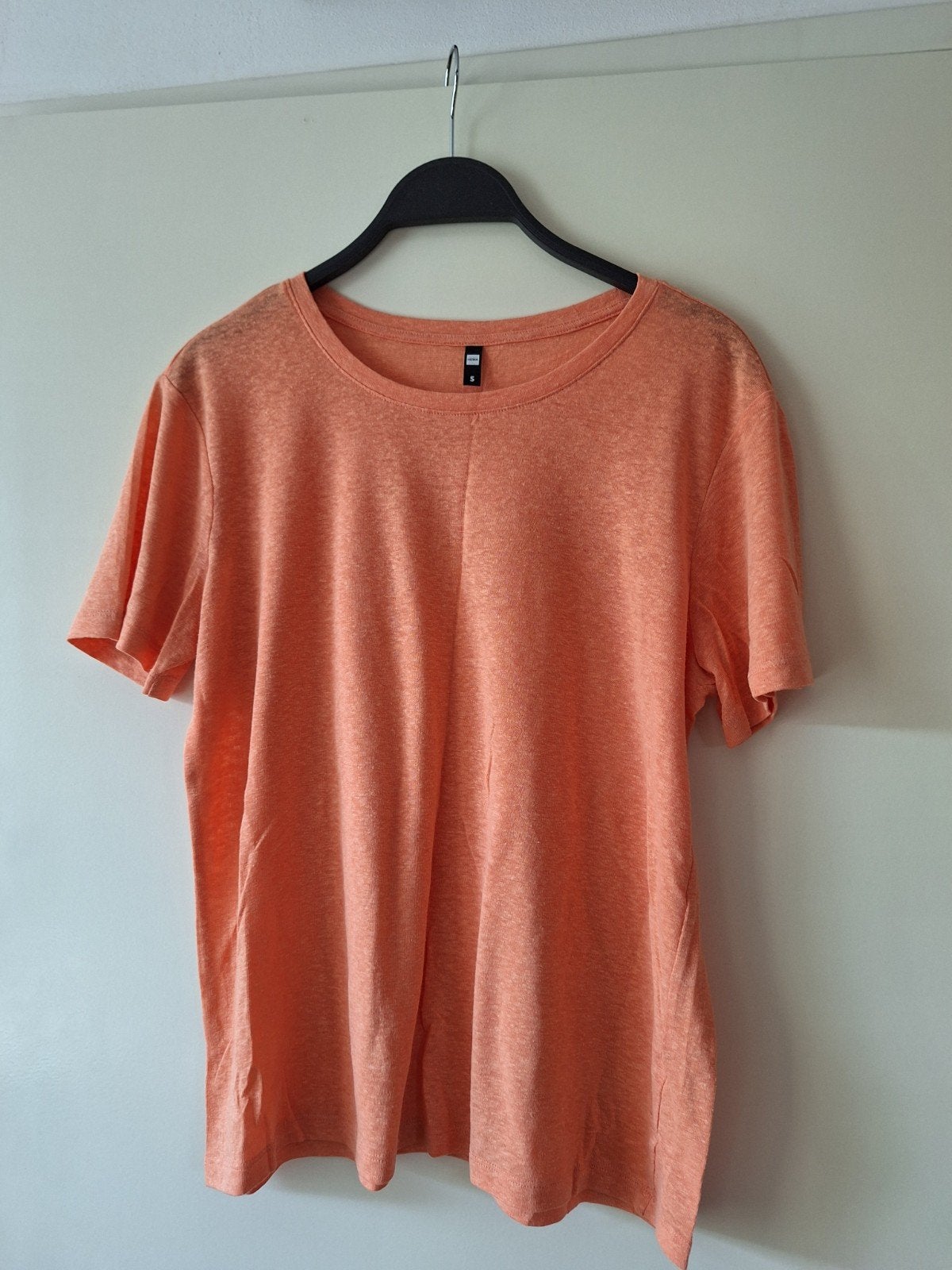 Dames shirt Hema maat S zalm kleur, Kleding | Dames, Maat 38/40 (M), Ophalen of Verzenden, Zo goed als nieuw, Korte mouw