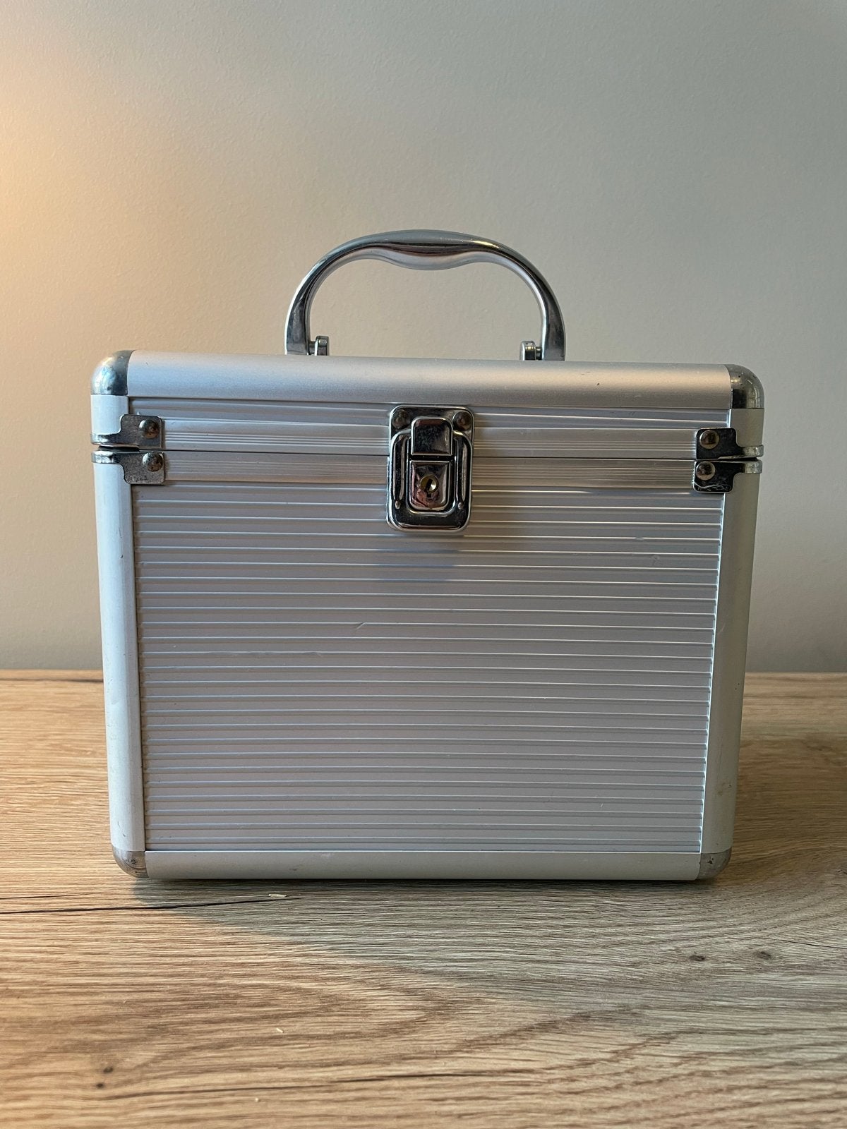Aluminium  Hardcase Koffer - Zo goed als nieuw, Ophalen of Verzenden, Zo goed als nieuw, Grijs, Met slot