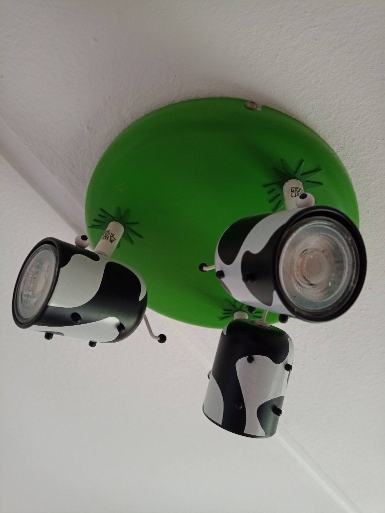 Leuke koeienlamp spots, Ophalen of Verzenden, Zo goed als nieuw