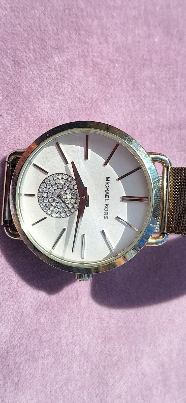 Horloge  Michael Kors, Ophalen of Verzenden, Staal, Overige merken