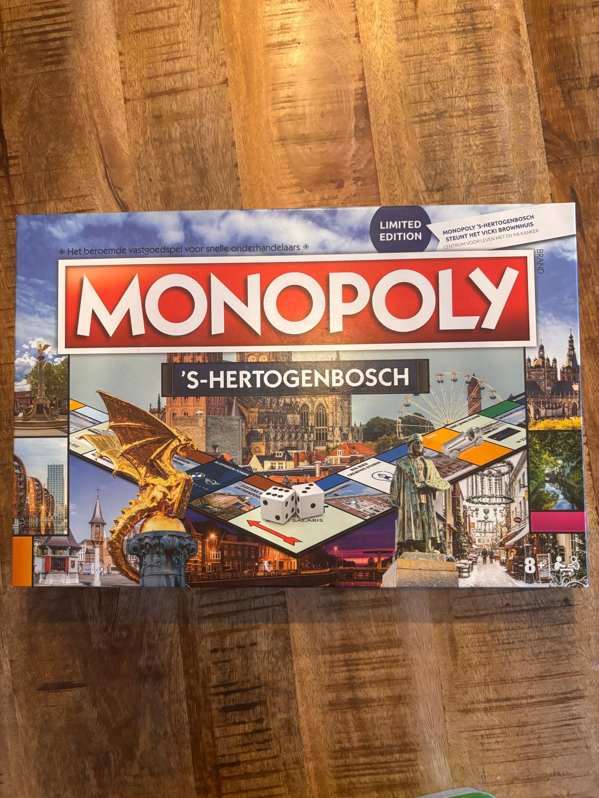 Monopoly 's-Hertogenbosch Limited Edition Bordspel, Drie of vier spelers, Ophalen of Verzenden, Zo goed als nieuw