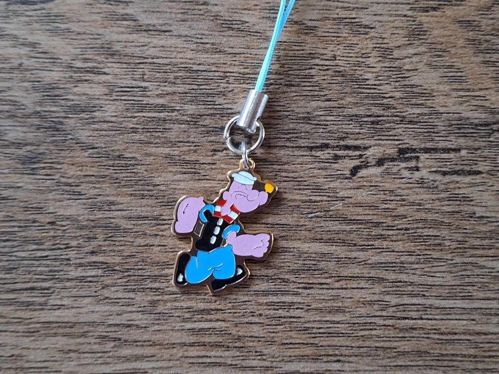 Telefoonhanger : Popeye !!, Info@keycharms.nl, Nieuw, Medemblik, Telefoonhanger of Accessoire
