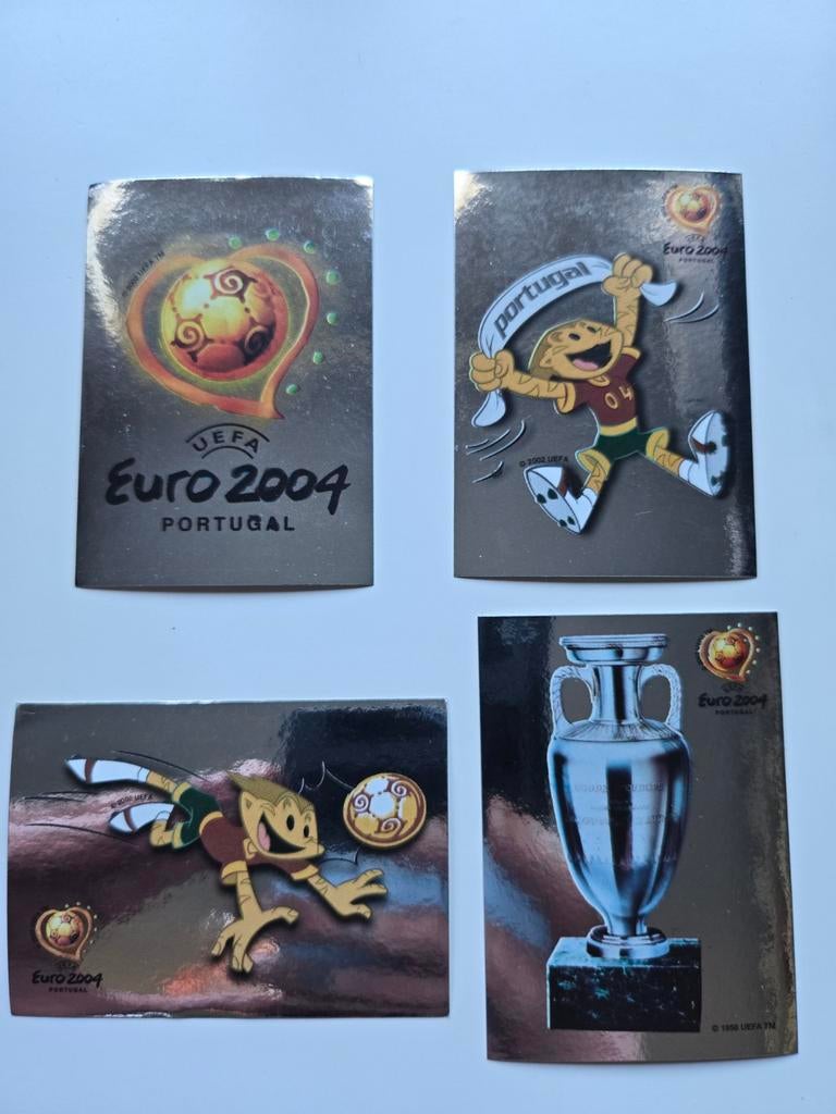 Panini euro 2004, Ophalen of Verzenden, Zo goed als nieuw, Buitenlandse clubs, Poster, Plaatje of Sticker