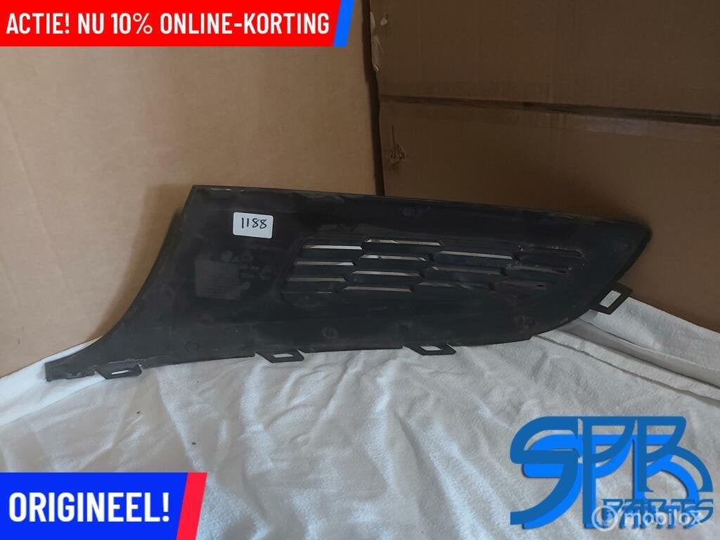 VW POLO 6R RECHTS Afdekkap BUMPER GRILLE ROOSTER 6R0853666C, Auto-onderdelen, Gebruikt, Volkswagen, Ophalen of Verzenden, Volkswagen