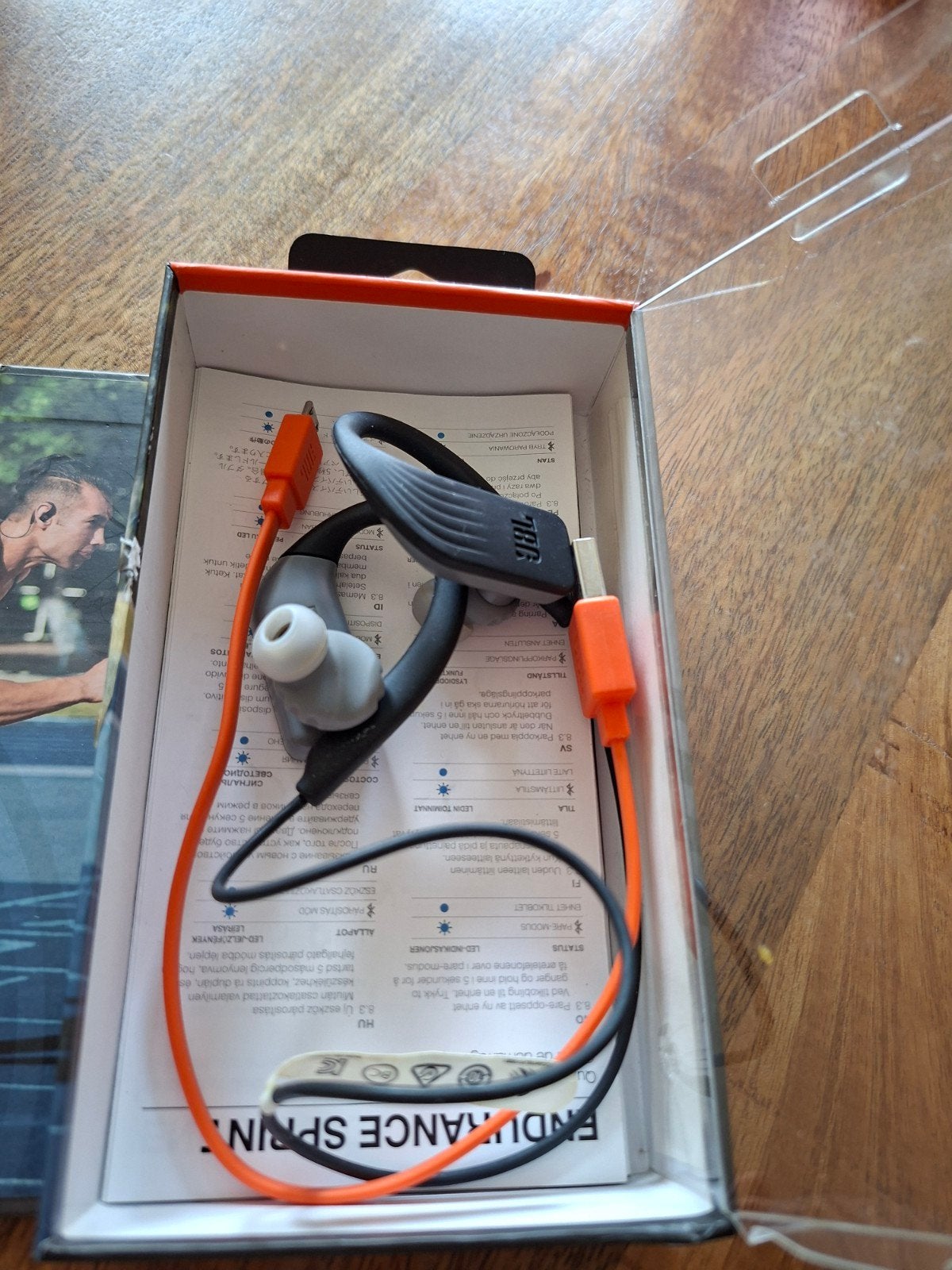 JBL Endurance Sprint Sport Oortjes - Handsfree Bellen, Ophalen, In-ear, Gebruikt, JBL
