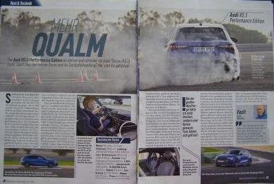 Audi RS3 Sportback / Limousine 8Y ? eerst 24 autotest lezen, Ophalen, Gelezen, Audi