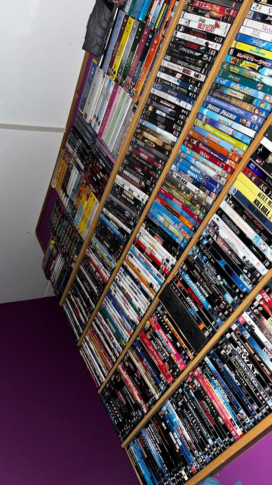 Grote collectie diverse DVD's (meer dan 400)