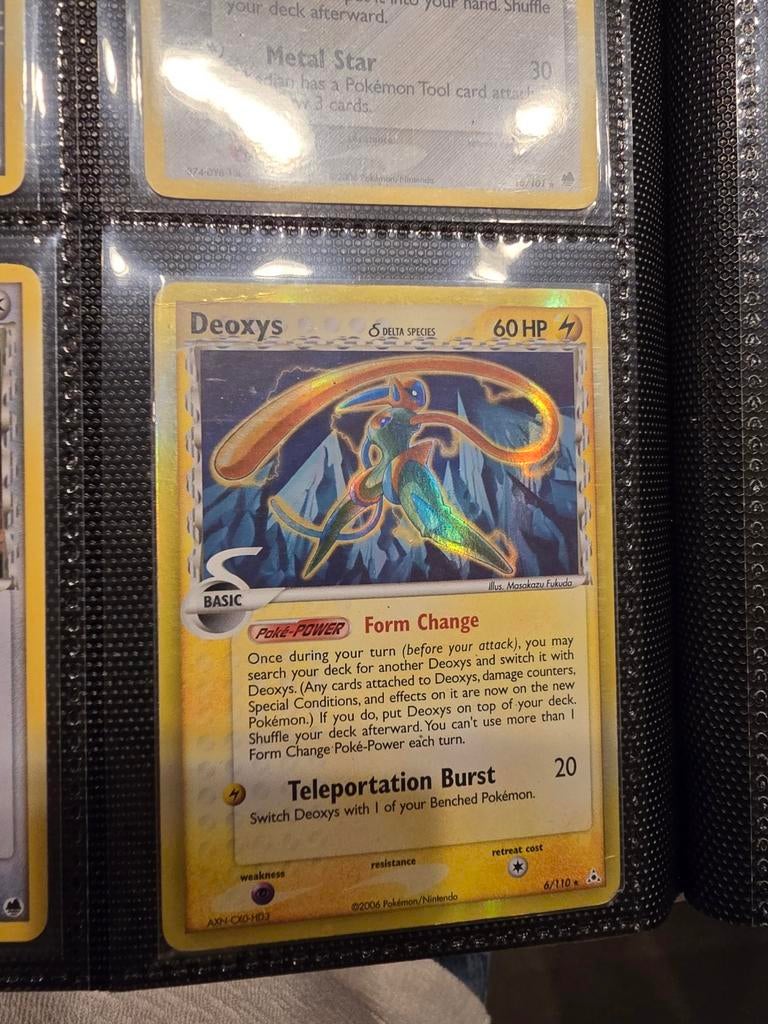 Deoxys Delta Species 6/110, Ophalen of Verzenden, Zo goed als nieuw