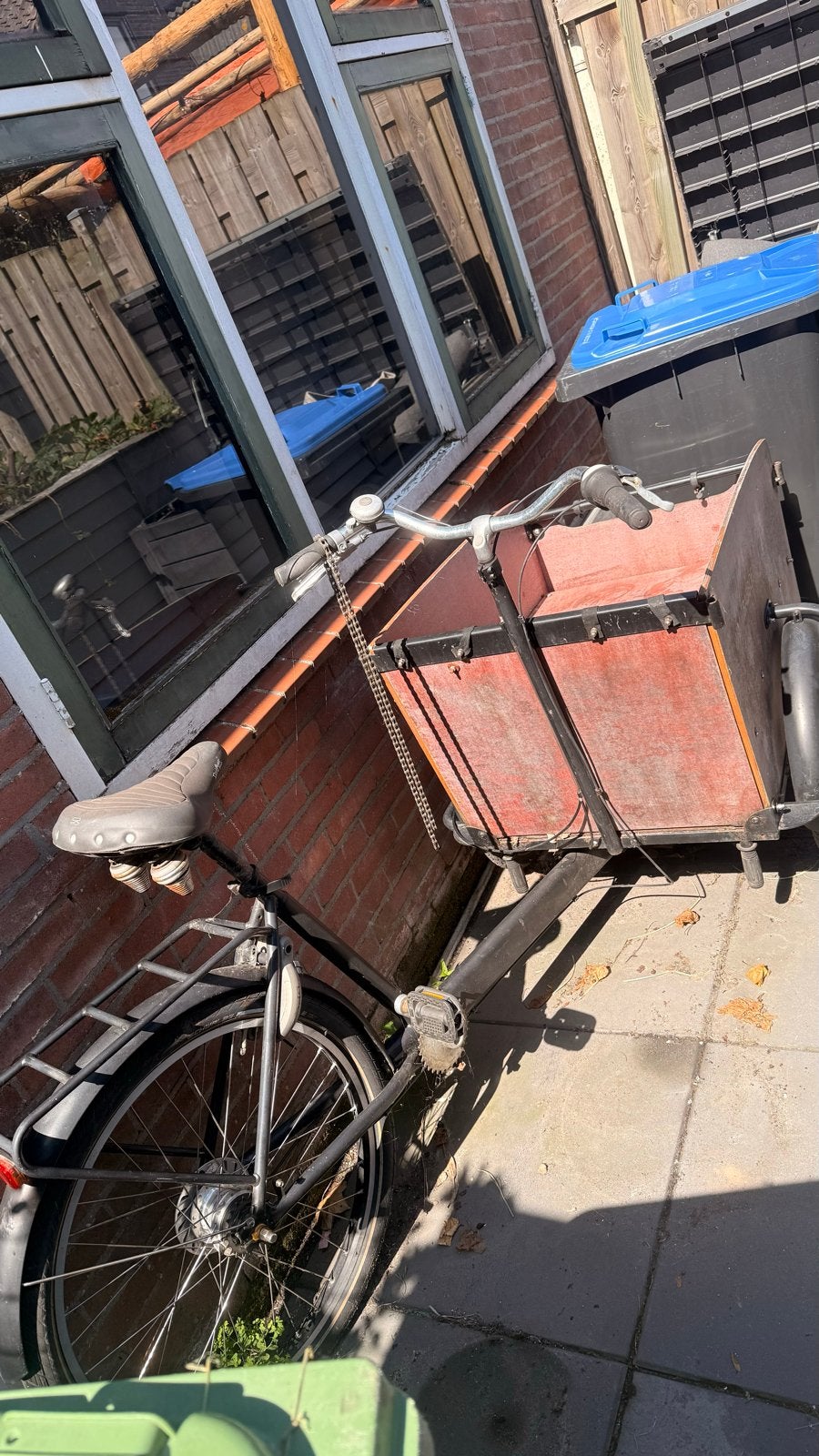 Bakfiets gratis af te halen, Fietsen en Brommers, Fietsen | Bakfietsen, Ophalen, Gebruikt, Goederen, Overige merken