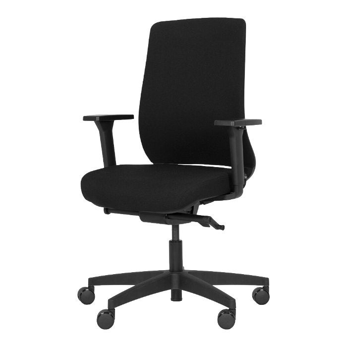 Bureaustoel HAG Creed 6005 - Zwart - Refurbished, Huis en Inrichting, Bureaustoelen, Zwart, Ophalen of Verzenden, Zo goed als nieuw