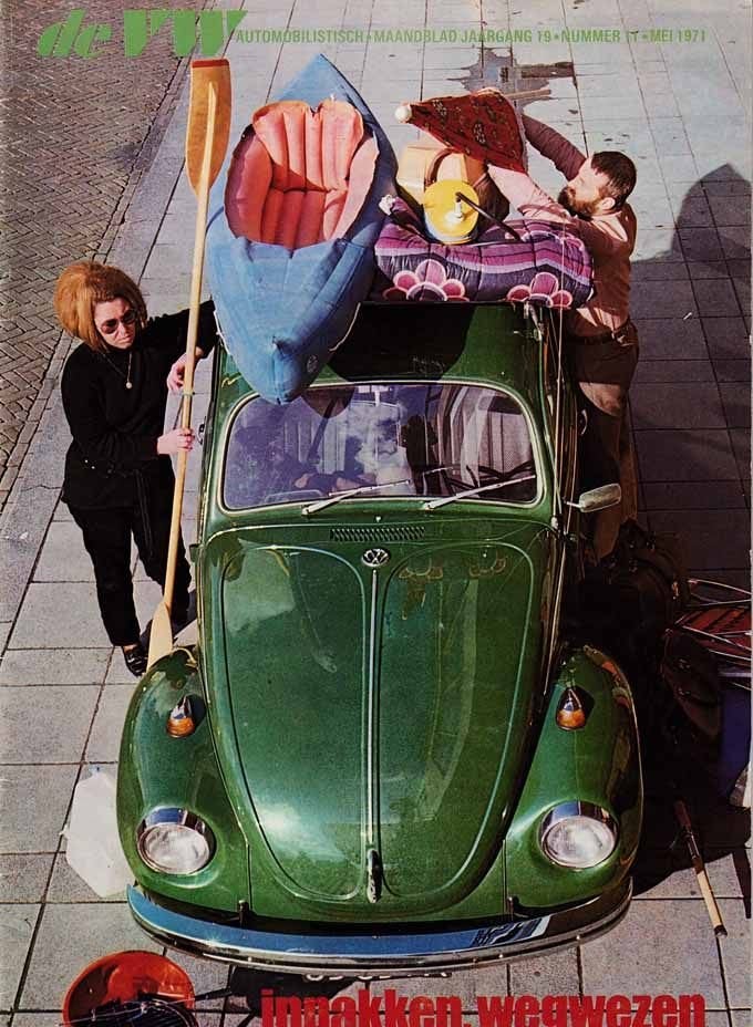 de VW Mei 1971 : Volkswagen Kever - Rijkspolitie - VW Buggy, Ophalen of Verzenden, Gelezen, Volkswagen