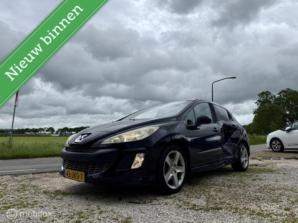 Peugeot 308 1.6 THP XT, BJ 2009, APK, Airco, Schade, Export, Voorwielaandrijving, Gebruikt, 1302 kg, 4 cilinders