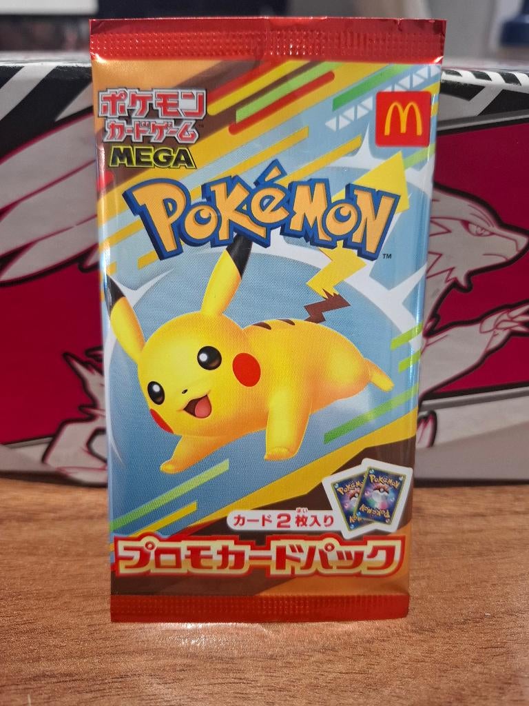 Pokemon Mcdonald Pikachu BoosterPack, Ophalen of Verzenden, Nieuw, Booster