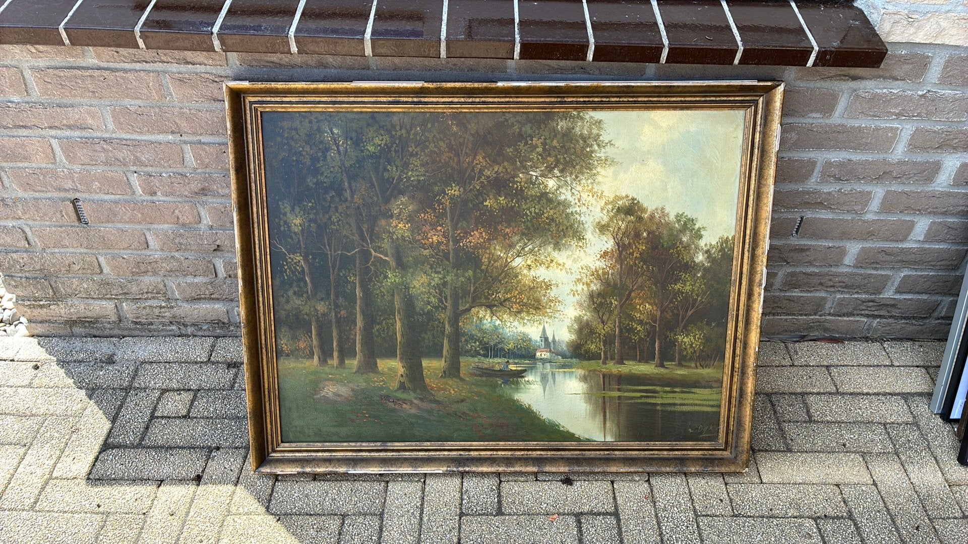 Schilderij, Ophalen