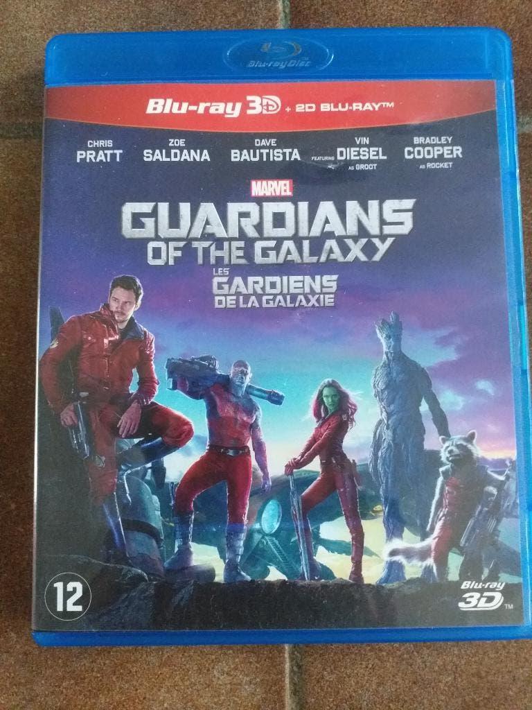 Guardians of the Galaxy 3D Bluray + 2D Bluray, Cd's en Dvd's, Blu-ray, Verzenden, Zo goed als nieuw, Actie