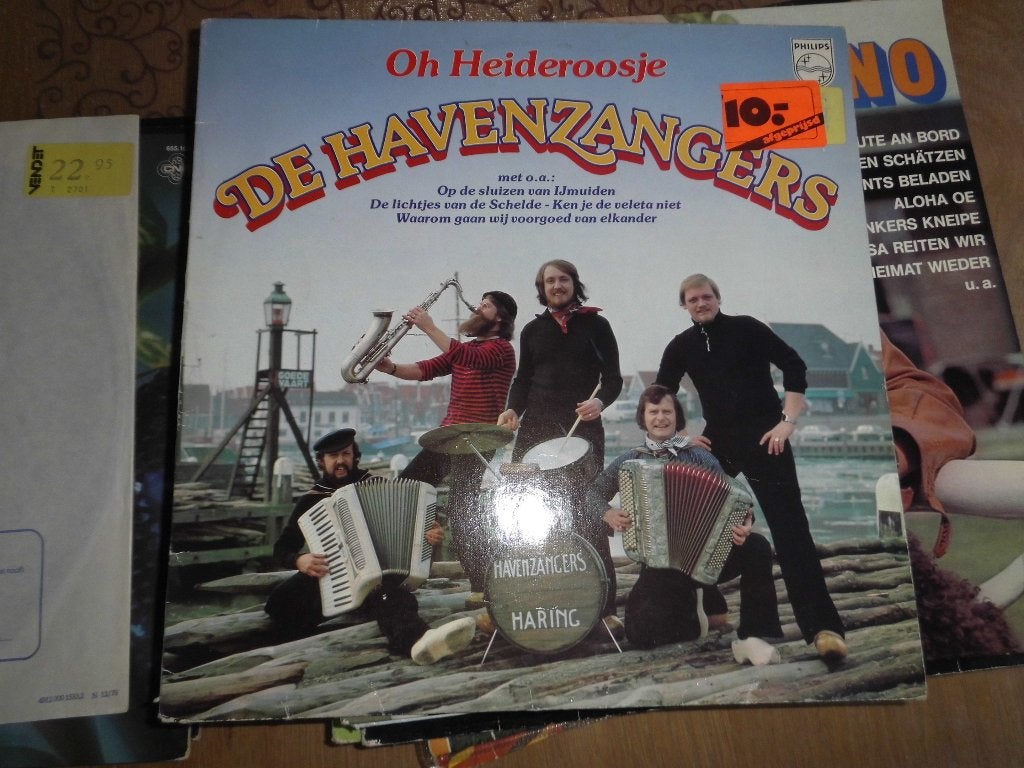 De Havenzangers - Oh Heideroosje LP (Philips), LP, Ophalen of Verzenden, 12 inch, Gebruikt