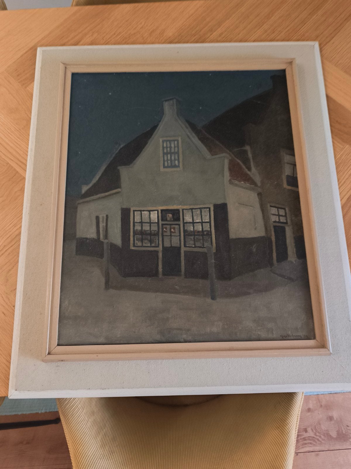 Kees Verhoeven (1901-1991) - Winkeltje in Zierikzee, 1934, Ophalen of Verzenden