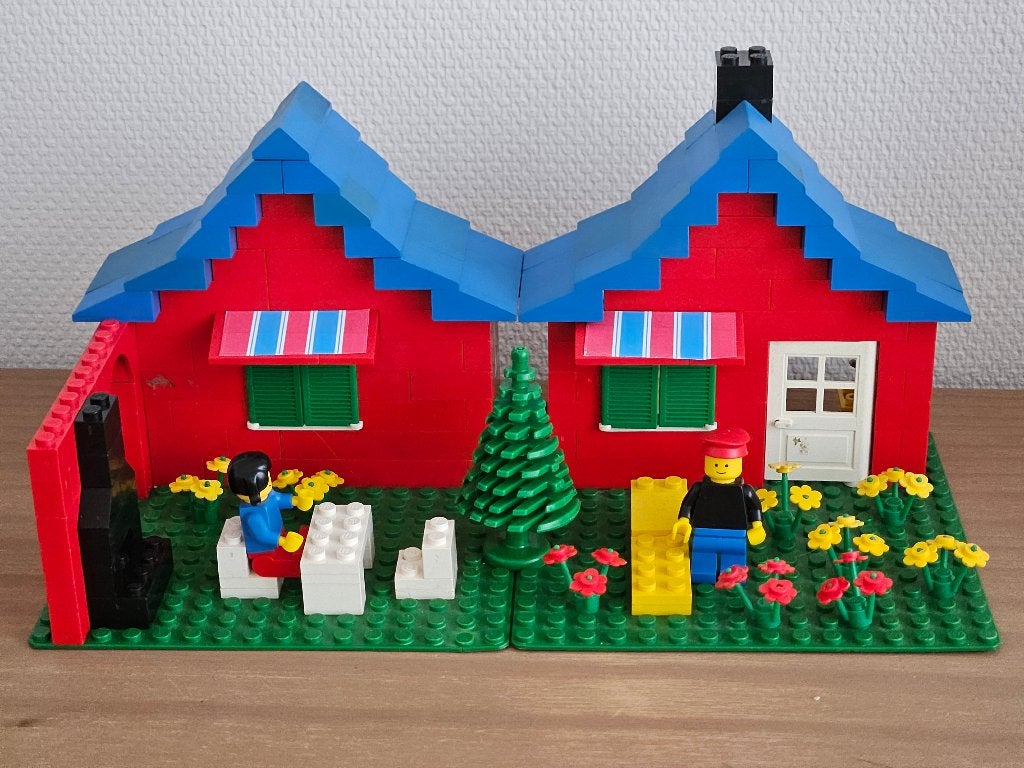Lego nr. 376 Town House with Garden - Classic Town., City, Lego, Ophalen of Verzenden, Complete set