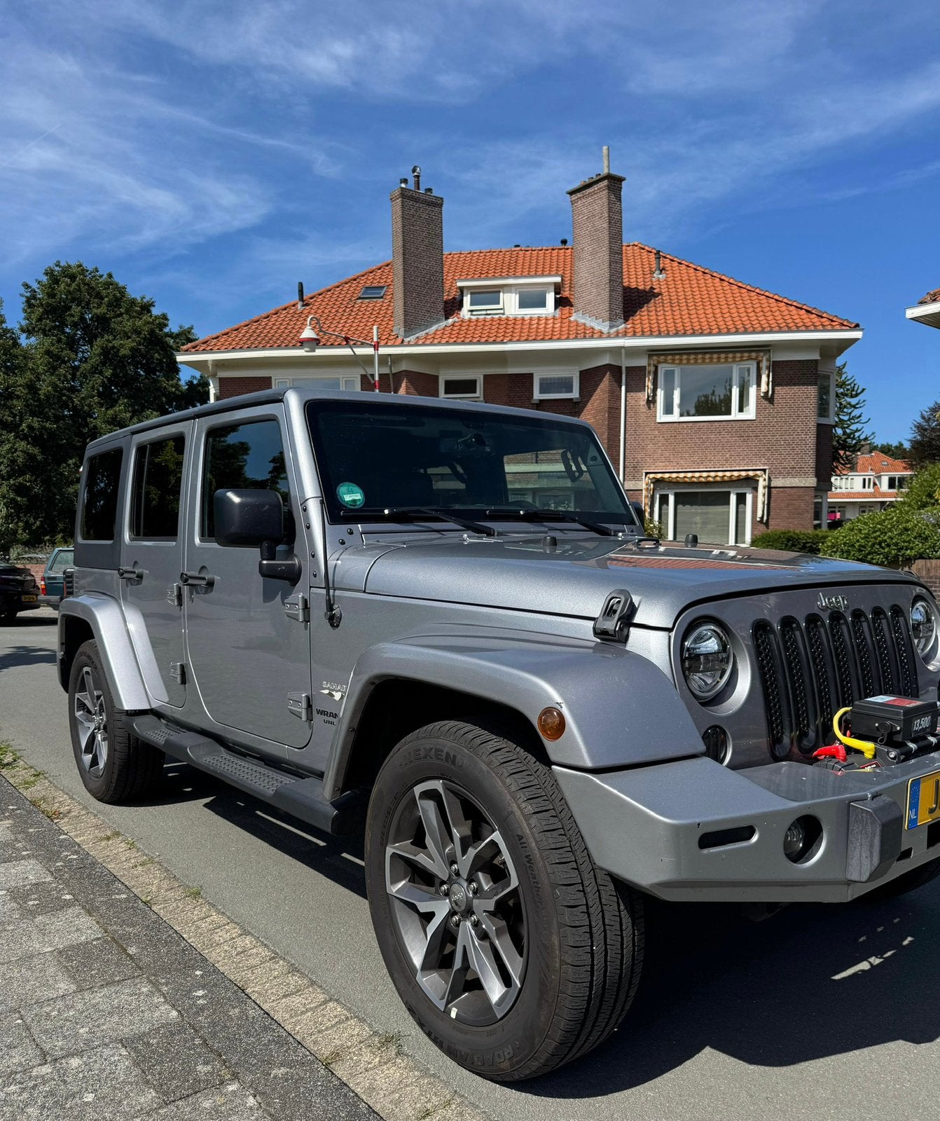 ‼️JEEP WRANGLER JK 3.6 V6 SAHARA FULL OPTIONS BJ2016‼️, Auto's, Dealer onderhouden, Zwart, Leder, Bedrijf