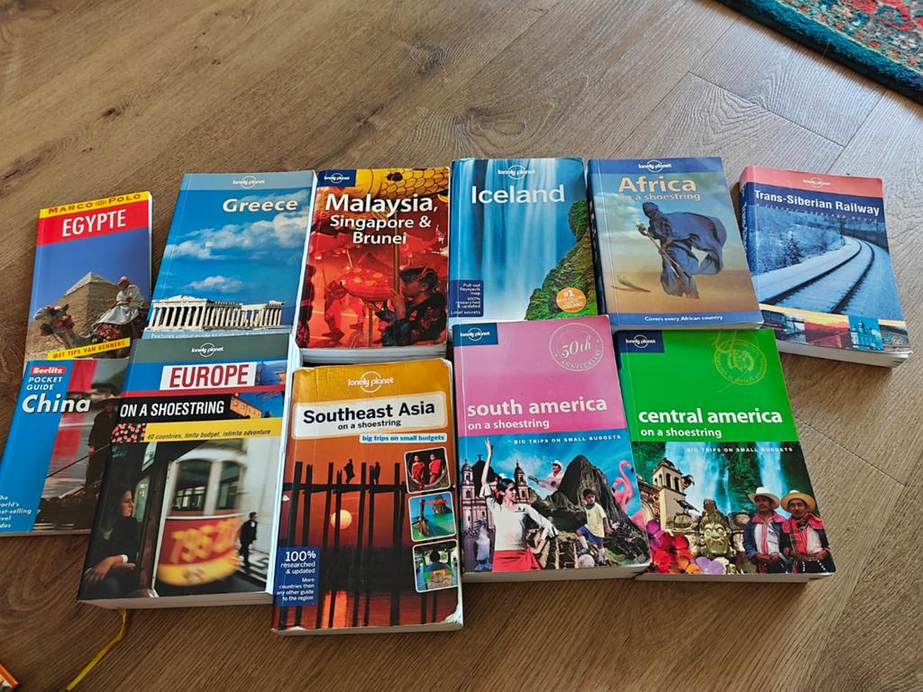 Lonely Planet en reisgidsen, Ophalen of Verzenden