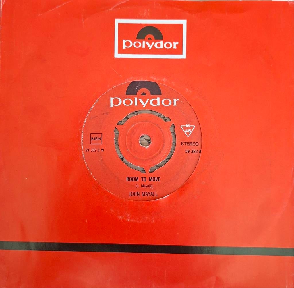 John Mayall - Room to move (1969), Cd's en Dvd's, 7 inch, Single, Ophalen of Verzenden, Zo goed als nieuw