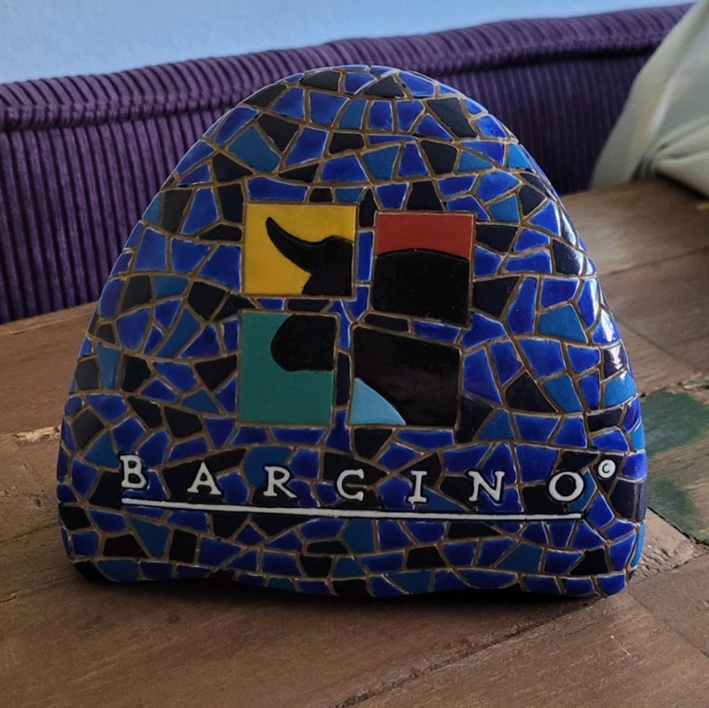 Logo beeldje Barcino designs mozaiek, Ophalen of Verzenden, Zo goed als nieuw
