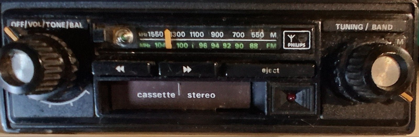 Philips Tuner-Cassette Speler, Ophalen of Verzenden