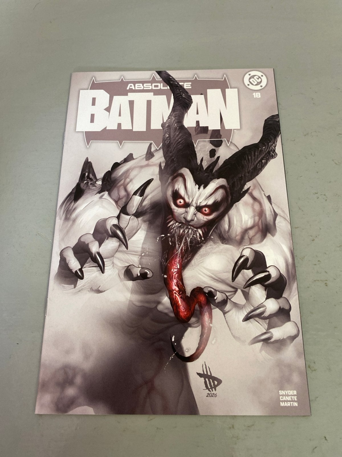 Absolute Batman #18 Dave Wilkins MegaCon Excl. Variant, Boeken, Eén comic, Ophalen of Verzenden, Zo goed als nieuw, Amerika