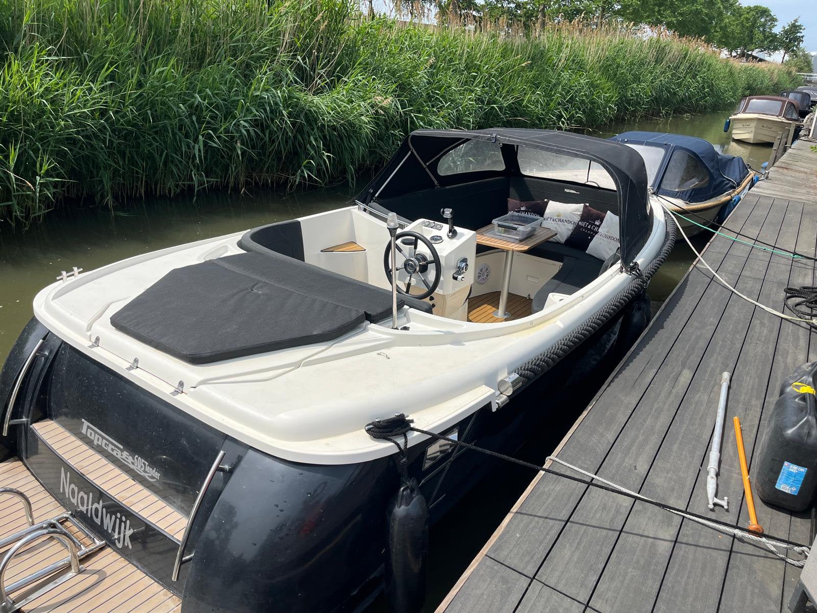 Topcraft 605 Tender met Tohatsu 30pk conpleet, Watersport en Boten, Sloepen, Ophalen, Tender, Topcraft, Buiskap