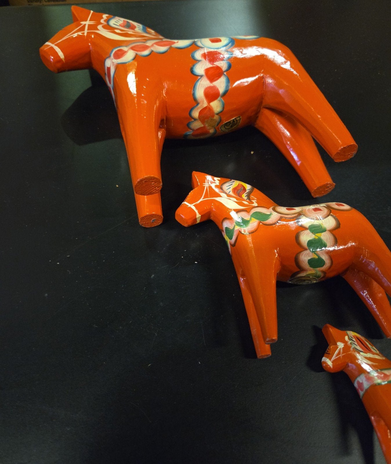 Vintage Dala paard van Nils Olsson set, Antiek en Kunst, Ophalen of Verzenden, Set