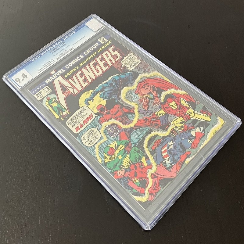 Avengers Vol.1 #126 CGC (1974) NM (9.4), Eén comic, Amerika, Marvel Comics, Ophalen of Verzenden