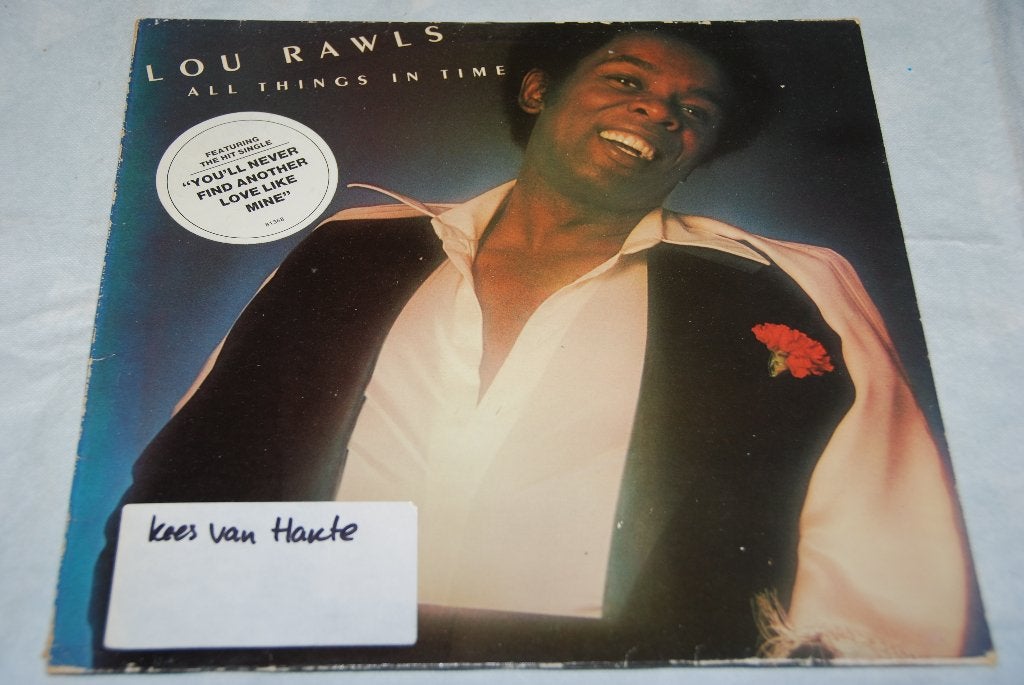 Lou Rawls – All Things In Time LP Vinyl, LP, Gebruikt, Fotohoes, Ophalen of Verzenden