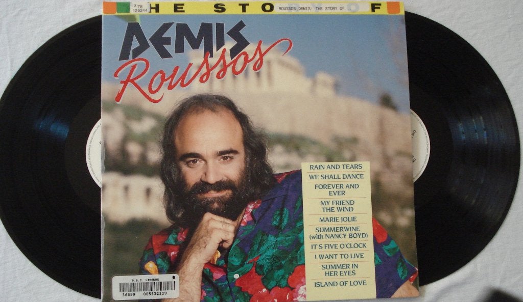Demis Roussos - The story of Demis Roussos, Gebruikt, Ophalen of Verzenden, 12 inch, Gatefold hoes
