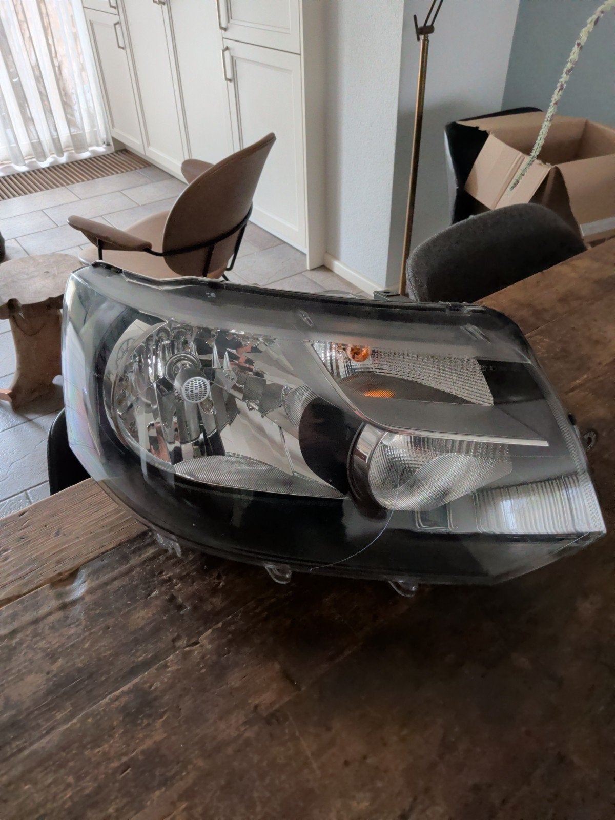 nieuwe koplamp rechts Volkswagen bus T5, Ophalen of Verzenden, Nieuw, Volkswagen