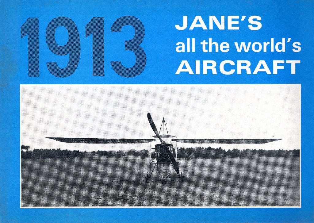 Jane's All the World's Aircraft 1913 - Reprint, Ophalen of Verzenden, Gelezen, Fred T. Jane, Vliegtuig