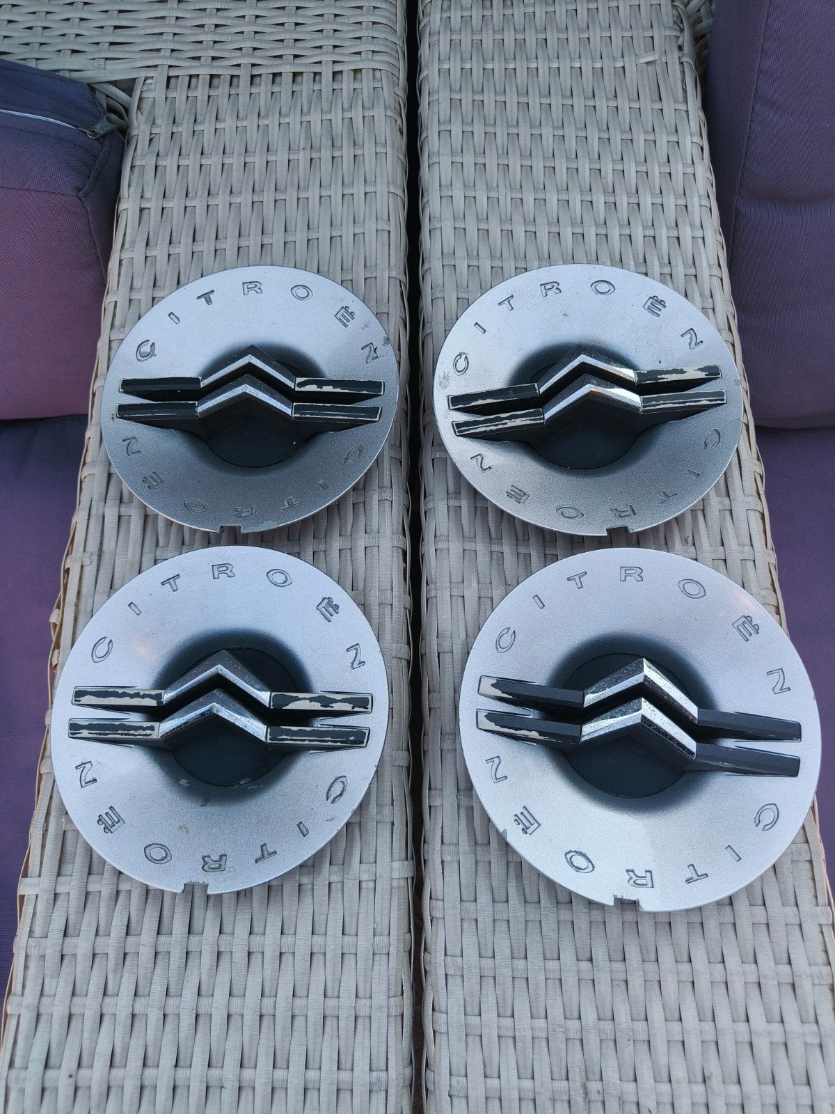 Citroën hubcaps, Ophalen of Verzenden, Gebruikt, Citroën