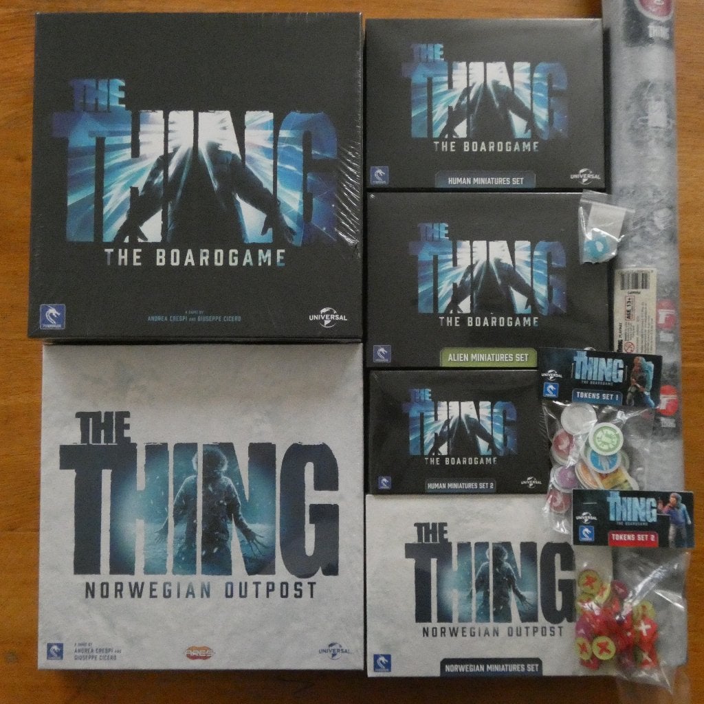 The Thing boardgame (alles), Een of twee spelers, Ophalen of Verzenden, Nieuw