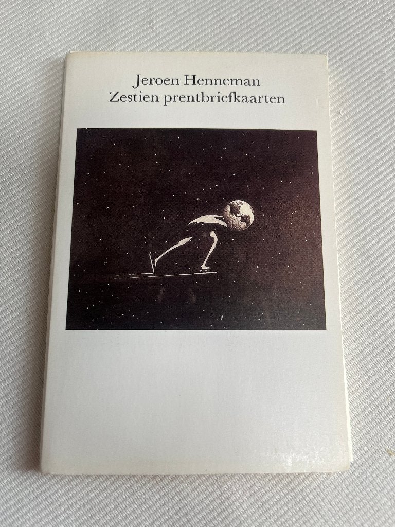 Jeroen Henneman - Zestien prentbriefkaarten, Boeken, Gelezen, Jeroen Henneman, Ophalen of Verzenden, Grafische vormgeving