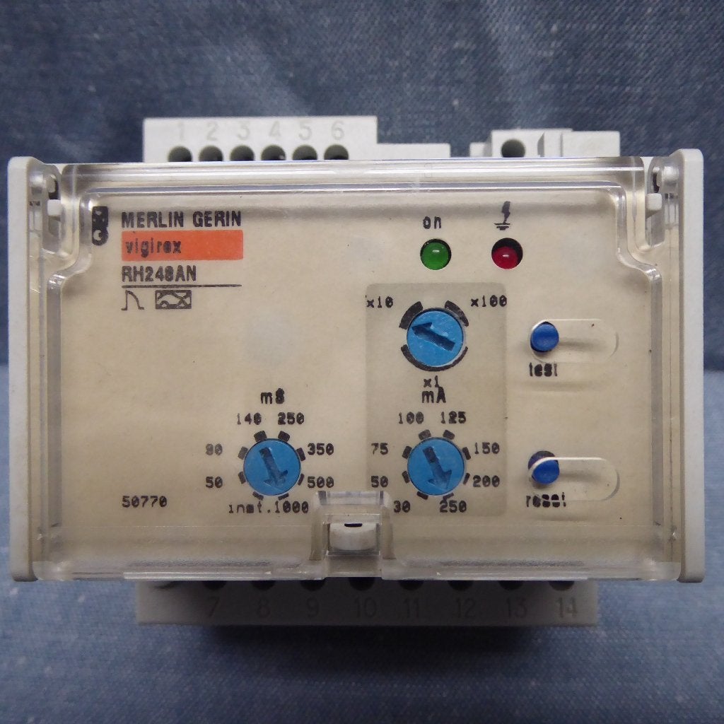 Merlin Gerin Vigirex aardfoutrelais | type RH 248 AN | nieuw, Ophalen of Verzenden, Nieuw
