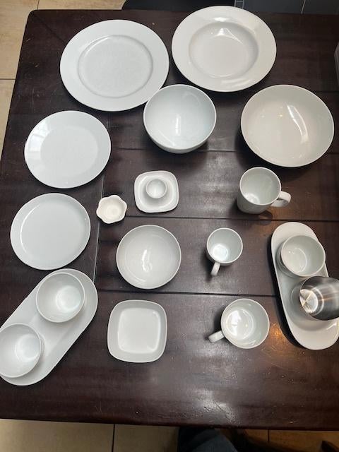 117 delig IKEA 365 servies, Huis en Inrichting, Keuken | Servies, Gebruikt, Compleet servies, Overige stijlen, Aardewerk, Ophalen