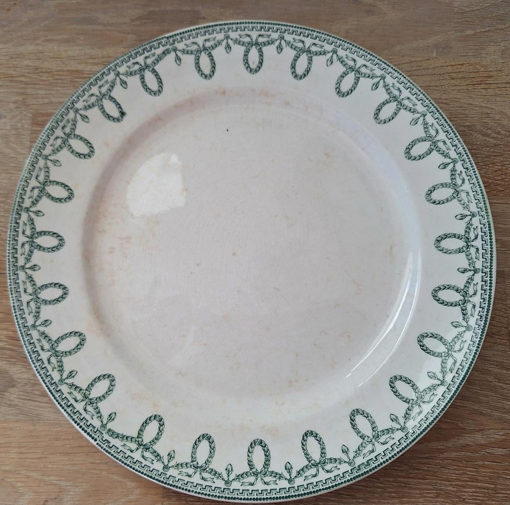 Boch Frères Keramis Bonaparte bord, Antiek en Kunst, Antiek | Servies los, Ophalen of Verzenden