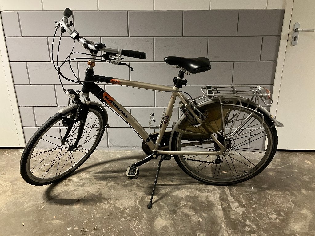 Sportieve Batavus stadsfiets 53cm, Ophalen, 28 inch, Gebruikt, Vering