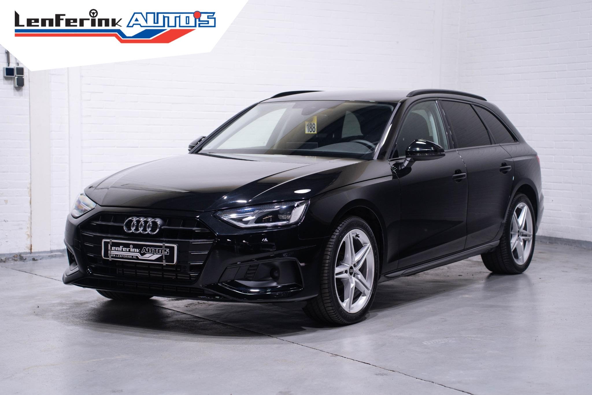 Audi A4 Avant 35 TFSI Advanced Leder Led koplampen Camera 18, Auto's, Audi, Gebruikt, 4 cilinders, Automatische klimaatregeling