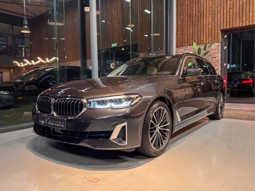 BMW 5 Serie Touring 530d High Executive Adaptive cruise, Led, Achterwielaandrijving, Gebruikt, 2993 cc, 2000 kg