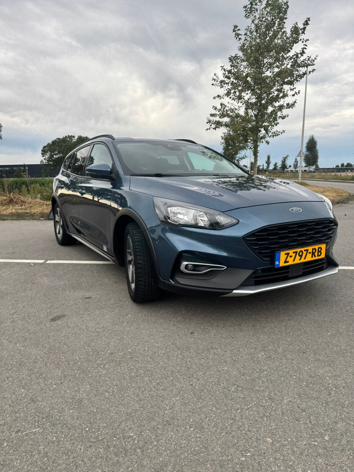 Ford Focus 1.0 Ecoboost 125pk 2019 Blauw, 125 pk, Stationwagon, Particulier, Geïmporteerd