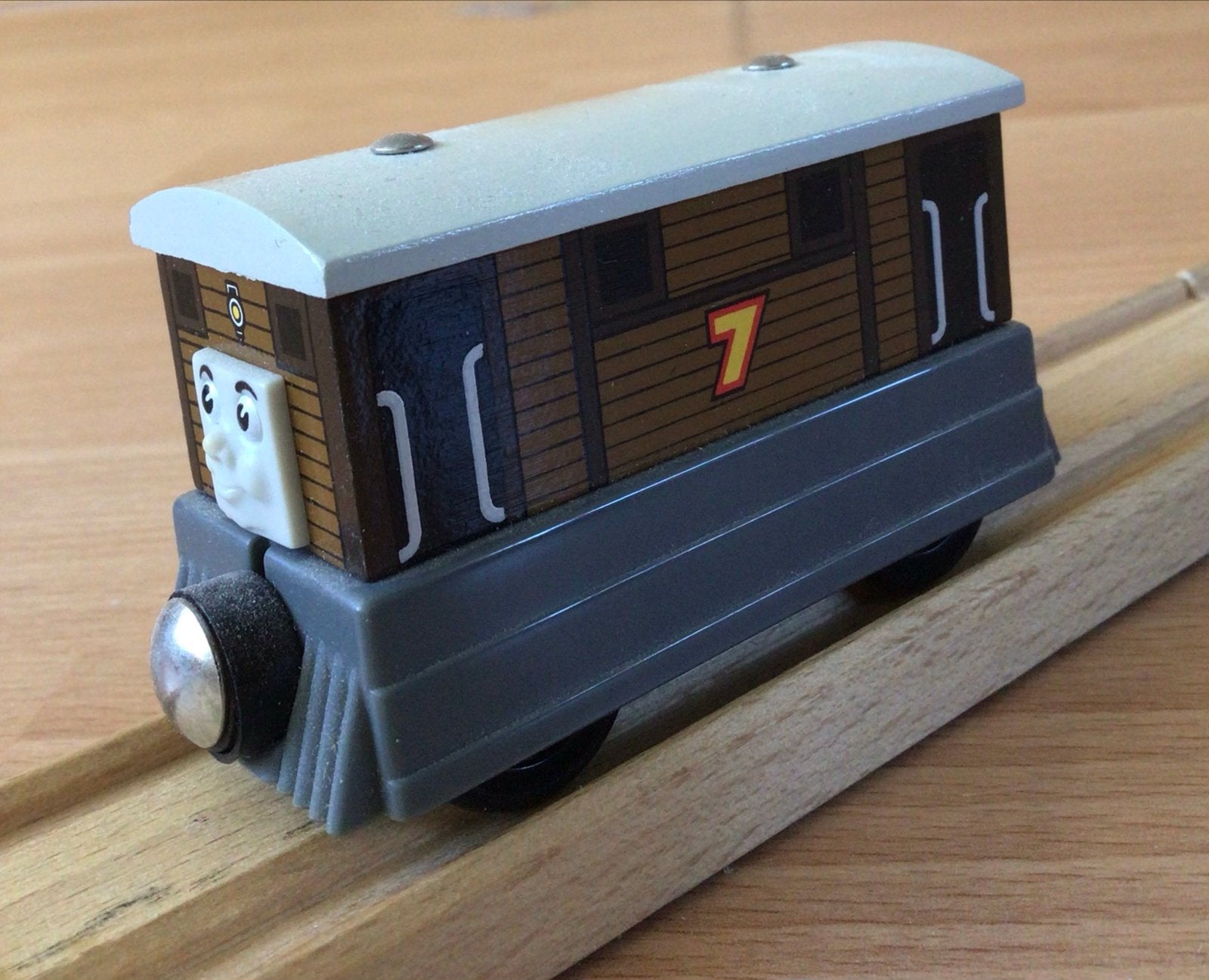 Thomas & Friends Toby de Tramlocomotief Houten Trein, Ophalen of Verzenden, Gebruikt, Jongen of Meisje