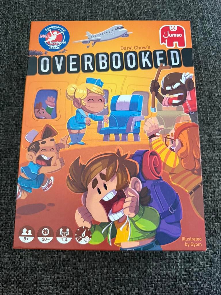 Overbooked Bordspel - Compleet en nieuw - jumbo spel, Ophalen of Verzenden, Nieuw