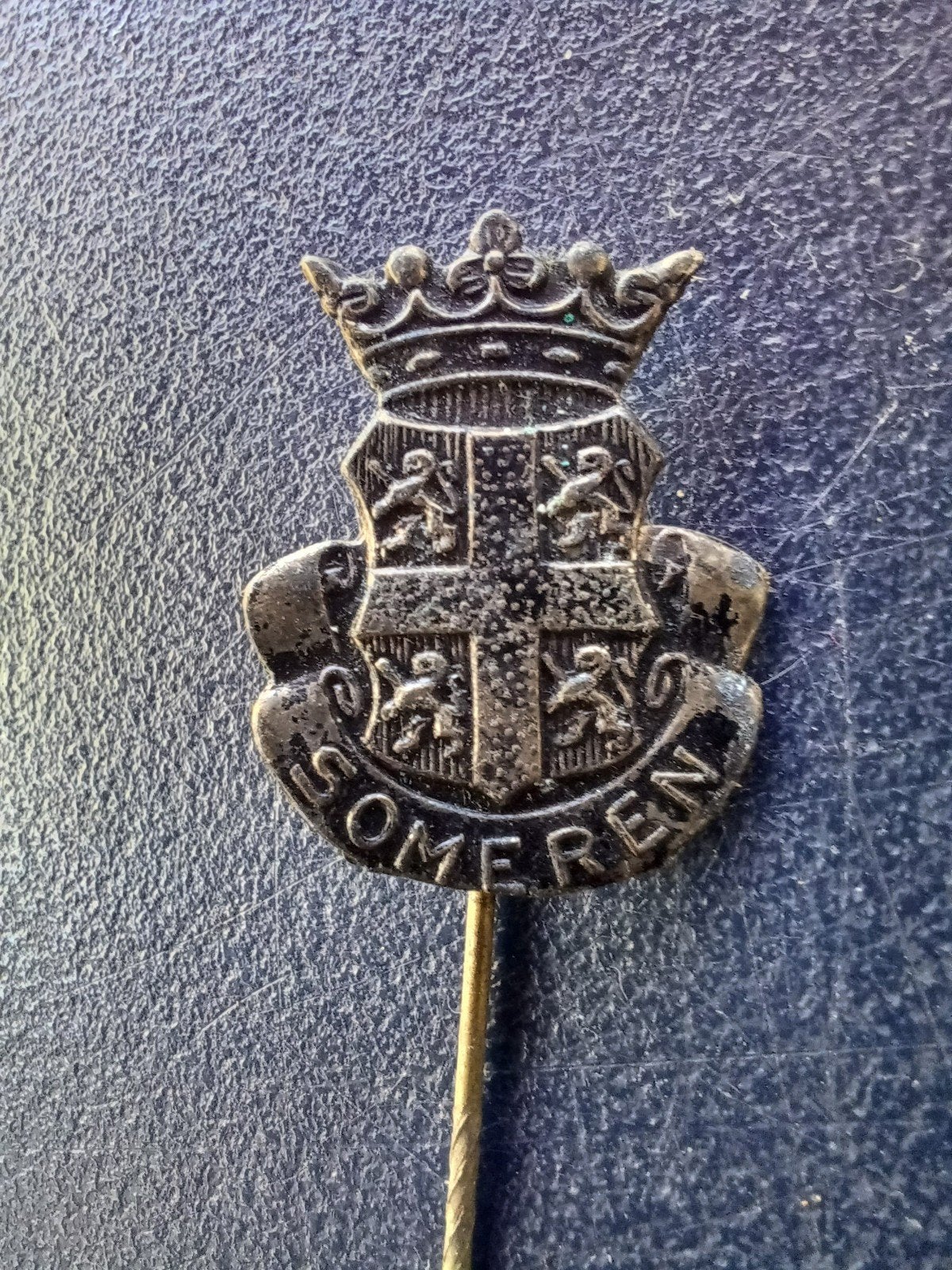 Speldje Someren (wapenschildje), Ophalen of Verzenden, Gebruikt, Overige onderwerpen, Speldje of Pin