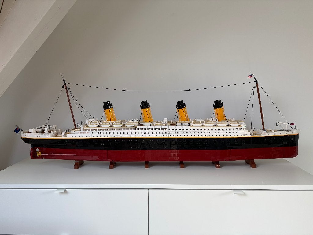 Foto 7 van Titanic Model bouwblokken 9090 stuks